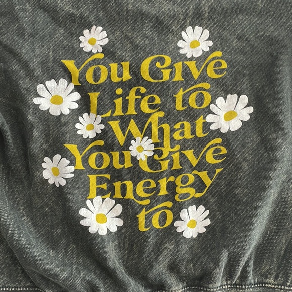 HRT & LUV Green Graphic Sweatshirt - Picture 3 of 4